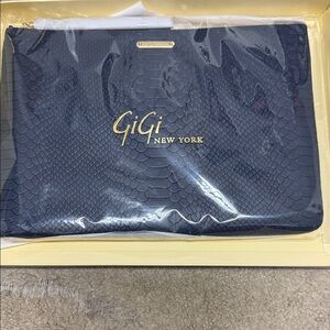 GiGi New York Clutch Navy Brand New